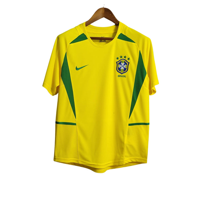CAMISA BRASIL RETRÔ 2002